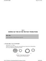 Giáo trình ký sinh trùng thực hành phần 2 