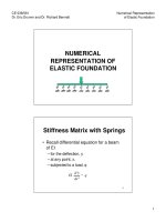 Numerical Methods in Soil Mechanics numerical elastic foundation