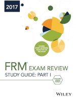 FRM study guide 2017 part 1 