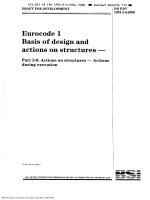 Design of masonry structures Eurocode 1 Part 2,6 - DDENV 1991-2-6-1997