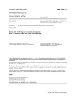 Eurocode 2 - Design of Concrete Structures - Part 1 (Eurocodigo EC 2) - prEN 1992-1-1 November 2002 [ENG]