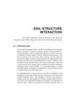 Numerical Methods in Soil Mechanics Soil Structure Interaction MEF