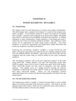 Vibration Simulation using MATLAB and ANSYS C14