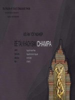 Luận văn thiết kế nội thất thiết kế nội thất khách sạn champa 