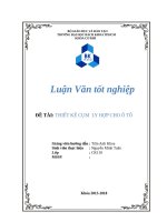Luận văn Ly Hợp cho ô tô