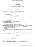 www thuvienhoclieu com 40 de thi tuyen sinh vao lop 10