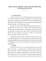 Tiểu luận: ĐẠO CAO ĐÀI NAM BỘ – MỘT TÔN GIÁO NỘI SINH LỄ NGHI VÀ LUẬT LỆ