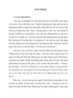 Đề cương Luận văn thạc sỹ: Trò chơi chọi gà trong văn hóa Việt