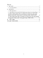 XÂY DỰNG ĐẢNG TRONG SẠCH VỮNG MẠNH TRONG GIAI ĐOẠN HIỆN NAY 2006-2016