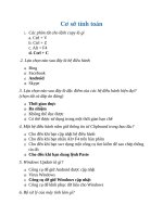 Ôn thi tin học:De on Win