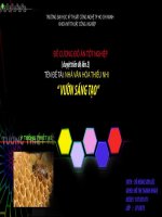 Luận văn thiết kế nội thất nhà văn hóa thiếu nhi vườn sáng tạo 