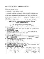 Giấy đăng ký doanh nghiệp của công ty góp vốn   Bài tập nhóm  luật kinh doanh.