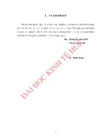 Đánh giá sự hài lòng của người lao động ở công ty cổ phần 1-5 Thừa Thiên Huế