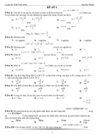 WORD Bộ đề thi có đáp án môn Toán THPT QG 2018 (Đề 1 đến 5)