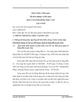 1  báo cáo thực tập lần 1 tại chi cục hải quan quản lý hàng đầu tư gia công 