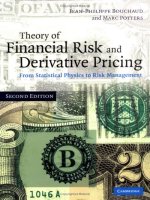 Theory of financial risks from statistical physics to risk management book by jean philippe bouchaud and marc potters 