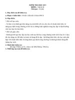 ma trận đề kiểm tra vật lý 8