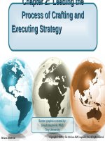 Chapter 2:  Leading the Process of Crafting and Executing Strategy
