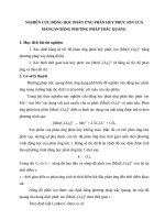 UV VIS  chọn lọc 2018