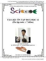 Tổng ôn hoá 12   5 6 điểm 