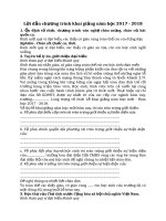 LỜI DẪN CHƯƠNG TRÌNH KHAI GIẢNG CHUNG VÀ CÁC CẤP