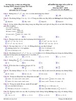 Đề thi HK2 Toán 10 năm 2017 – 2018 trường THPT chuyên Lương Thế Vinh – Đồng Nai