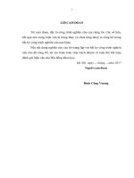 Giải quyết việc làm cho lao động nông thôn trên địa bàn huyện quốc oai, thành phố hà nội 