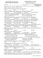 DE THI KHAO SAT LAN 2 LOP 12 NAM 2016  2017 