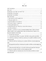 Phát triển chiến lược marketing cho sản phẩm xuất khẩu của các làng nghề truyền thống vùng đồng bằng sông Hồng