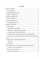 Hệ thống các bài tập ở góc nhận biết, phân biệt trong hoạt động góc cho trẻ 24   36 tháng tuổi