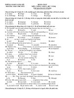 5 ĐỀ THI THAM KHẢO LỚP ĐỀ ÁN NGOẠI NGỮ 2018