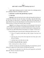 TÀI LIEU TÂP HUẤN KỸ NĂNG LÃNH ĐẠO, QUẢN LÝ (phần 1)