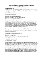 DẪN CHƯƠNG TRÌNH KHAI GIẢNG CẤP MẦM NON