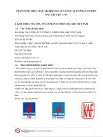 phân tích chiến lược marketing của công ty cổ phần cơ điện dầu khí việt nam 