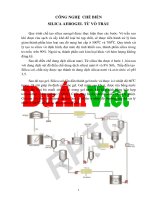 Công nghệ chế biến Sillica Aerogel từ vỏ trấu - duanviet.com.vn - 0918755356