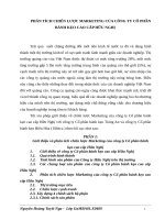 phân tích chiến lược marketing của công ty cổ phần bánh kẹo cao cấp hữu nghị