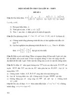 9. 10 ĐỀ ÔN TẬP MÔN TOÁN VÀO LỚP 10 CHUẨN