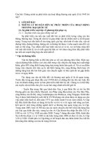 CÂU HỎI ÔN TẬP THƯƠNG MẠI QUỐC TẾ 1 CAO HỌC LUẬT KINH TẾ