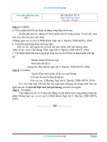 10 Đề Thi Học Kỳ 2 Ngữ Văn Lớp 9 Có Đáp Án