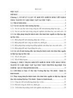 “Thực trạng và giải pháp khuyến khích sinh viên khai thác nguồn tư liệu học tập tại thư viện trường đại học tài chính   quản trị kinh doanh