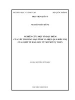 Nghiên cứu một số đặc điểm của vết thương mạn tính và hiệu quả điều trị của ghép tế bào gốc từ mô mỡ tự thân (Luận án tiến sĩ)
