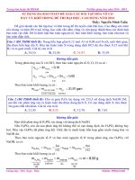 HƯỚNG dẫn GIẢI NHANH các bài tập hóa vô cơ 