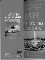 1800 CÂU ĐÀM THOẠI TIẾNG HOA 1漢語會話1800句 1