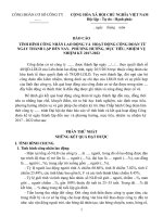 Mẫu báo cáo kết quả hoạt động đại hội công đoàn công ty ok