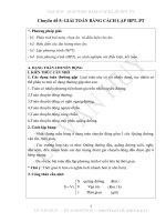 Chuyen de 5-Giai toan bang cach lap phuong trinh