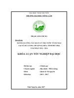 Đánh giá công tác quản lý nhà nước về đất đai tại xã Hà Lương  huyện Hạ Hòa  tỉnh Phú Thọ giai đoạn 2014  2016 (Khóa luận tốt nghiệp)
