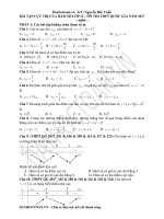 BÀI tập cực TRỊ của hàm số lớp 12 nguyễn đắc tuấn