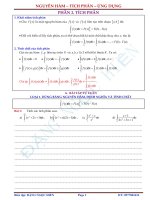 dayhoctoan vn bài tập TRẮC NGHIỆM TÍCH PHÂN TRẮC NGHIỆM và tự LUẬN  ĐẶNG NGỌC HIỀN