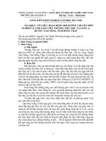 SKKN tổ CHỨC HOẠT ĐỘNG bồi DƯỠNG CHUYÊN môn NGHIỆP vụ CHO GIÁO VIÊN TRƯỜNG TIỂU học AN LONG a, HUYỆN TAM NÔNG, TỈNH ĐỒNG THÁP