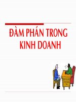 Bài thuyết trình đàm phán trong kinh doanh 